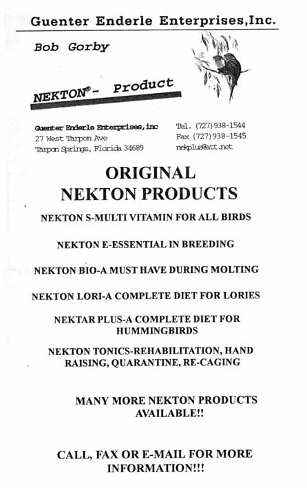 Guenter Enderle Enterprises - Nekton